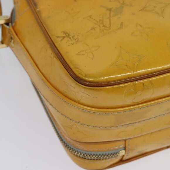 Authentic LOUIS VUITTON Monogram Vernis Wooster Shoulder Bag Gris M91036 LV - Picture 7 of 16